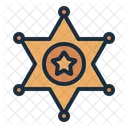 Sheriff Badge Badge Emblem Icon