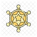 Sheriff badge  Icon