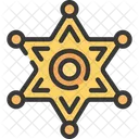 Sheriff Badge Police Policing Icon