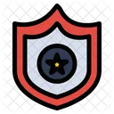 Police Sheriff Shield Icon