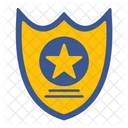 Sheriff badge  Icon