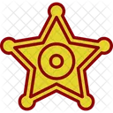 Sheriff Badge Badge Law Icon