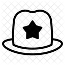 Sheriff Hat Icon