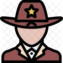Sheriff Law Crime Icon