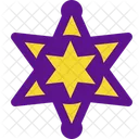 Sheriff Star Icon