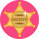 Sherriff Badge  Icon