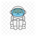 Shiba inu astronaut  Icon