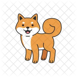 Shiba Inu dog  Icon