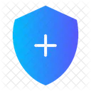 Shield Add Defense Icon