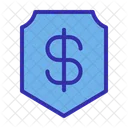 Business Shield Dollar Icon