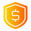 Shield Dollar Safety Icon