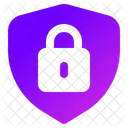 Shield Padlock Security Icon