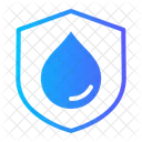 Shield Water Drop Water Icon