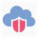 Shield Cloud Protection Icon