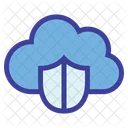 Shield Cloud Protection Icon