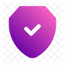 Shield Protection Verified Icon