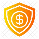 Shield Money Dollar Icon