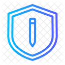Shield Copyright Security Icon