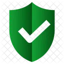Shield Protected Firewall Icon