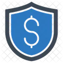 Shield Secure Dollar Icon
