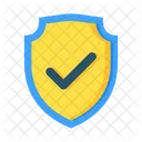Approved Shield Safety Security Icon