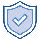 Data Analytics Shield Check Icon