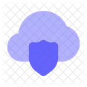 Shield Protected Cloud Shield Cloud Icon