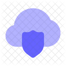 Cloud Protection  Icon