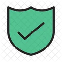 Shield Check Security Icon