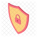 Shield Protection Lock Icon
