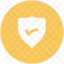 Shield Checkmark Security Icon
