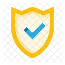 Shield Check Protection Icon