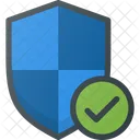 Shield Firewall Check Icon