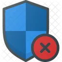 Shield Firewall Error Icon