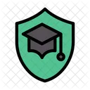 Shield Education Badge Icon