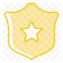 Shield Law Badge Icon