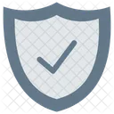 Shield Check Tick Icon