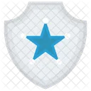 Shield Star Security Icon