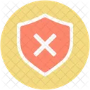 Shield Risky Unsecure Icon