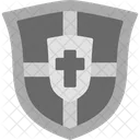 Shield Lock Protection Icon