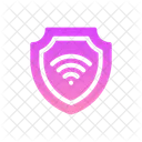 Shield Server Wifi Icon