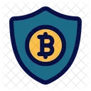 Shield Secure Blockchain Icône