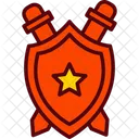 Shield Defense Star Icon