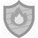 Shield Fire Insurance Icon
