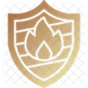 Shield Fire Insurance Icon