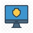 Shield Screen Monitor Icon