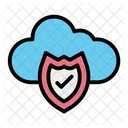 Shield Cloud Computing Data Storage Icon