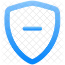 Shield Minus Protection Icon
