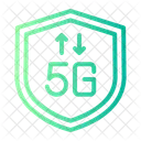 5 G Shield Connection Icon