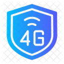Shield Connection Signal Icon